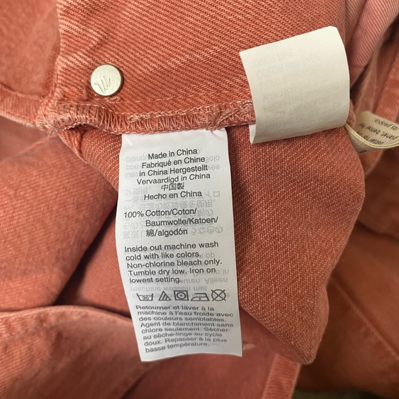 Madewell Relaxed Overalls: Garment-Dyed Edition Size L - Picture 10 of 11